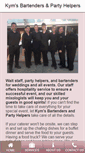 Mobile Screenshot of kymspartyhelpers.com